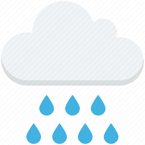 Cloud, rain drops, raining, rainy weather, weather icon - Download on Iconfinder
