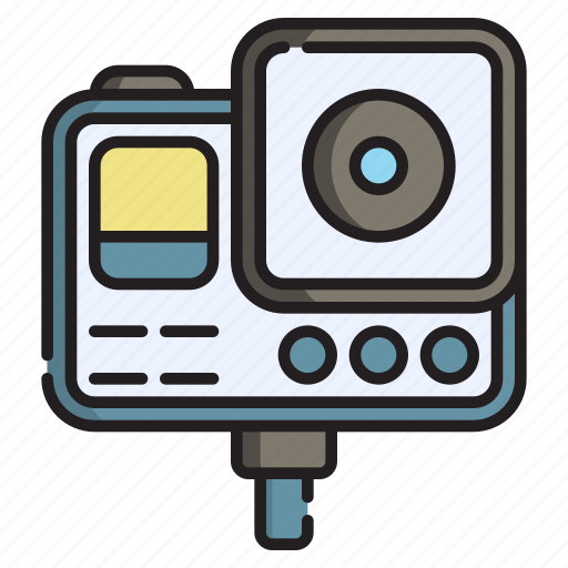 Travel, tourism, sport, video, photography, cam, action camera icon - Download on Iconfinder