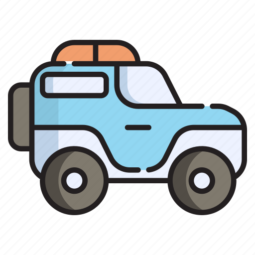 Travel, tourism, jeep, car, automobile, automotive, truck icon - Download on Iconfinder