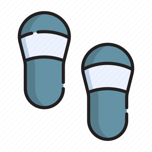 Travel, tourism, slippers, home, footwear, fashion, shoes icon - Download on Iconfinder