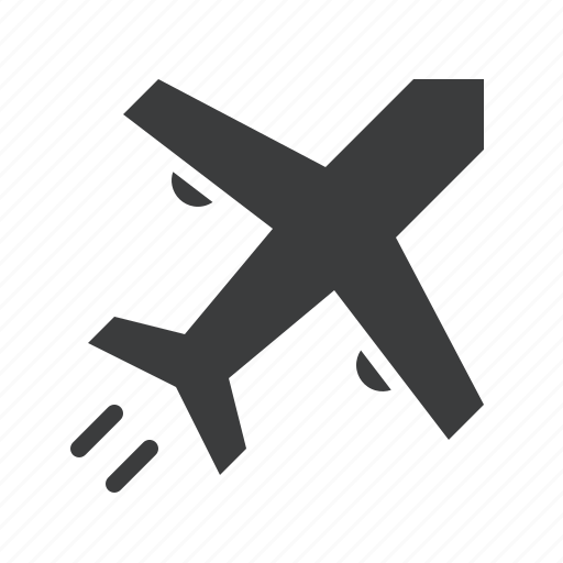 Aeroplane, air, airplane, flight, plane, transport icon - Download on Iconfinder
