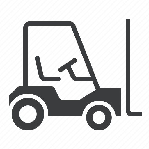 Cart, forklift, lifter, lifting, mover, package, work icon - Download on Iconfinder