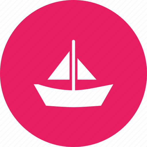 Boat, sail, sailing, sea, travel, vacation, yacht icon - Download on Iconfinder