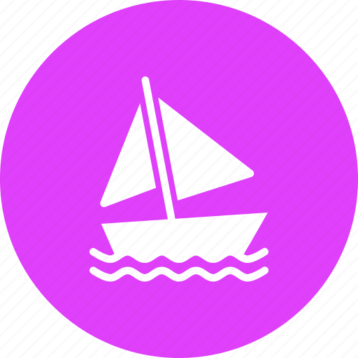 Boat, sail, sailing, sea, vacation, water, yacht icon - Download on Iconfinder