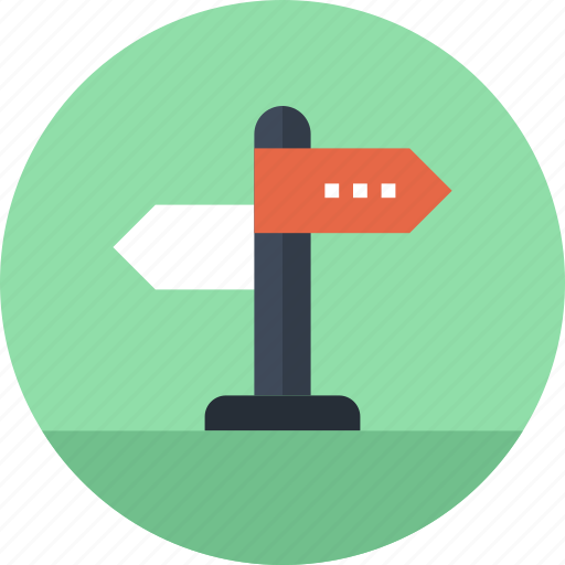 Decision, direction, guide, path, road, sign, way icon - Download on Iconfinder
