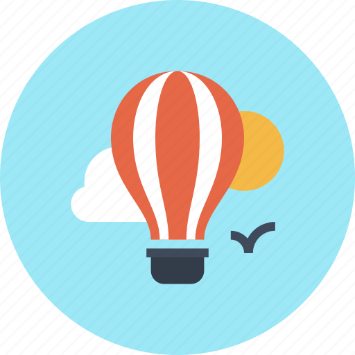 Air, balloon, fly, hot, tourism, transport, travel icon - Download on Iconfinder