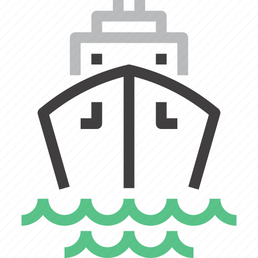 Cruise, liner, marine, sea, ship, travel, vacation icon - Download on Iconfinder
