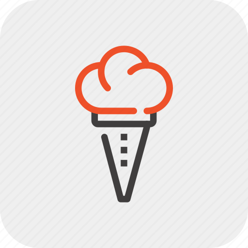 Cold, cone, cream, dessert, food, ice, summer icon - Download on Iconfinder
