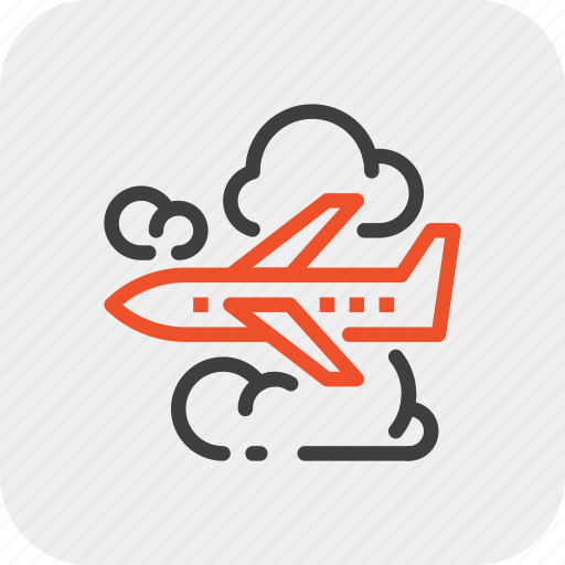 Air, airplane, cloud, flight, plane, sky, travel icon - Download on Iconfinder