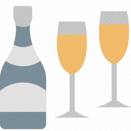 Bar, alcohol, beverage, bottle, drink, glass, wine icon - Download on Iconfinder