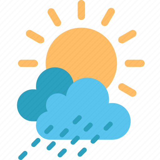 Weather, climate, cloud, cloudy, forecast, rain, sun icon - Download on Iconfinder