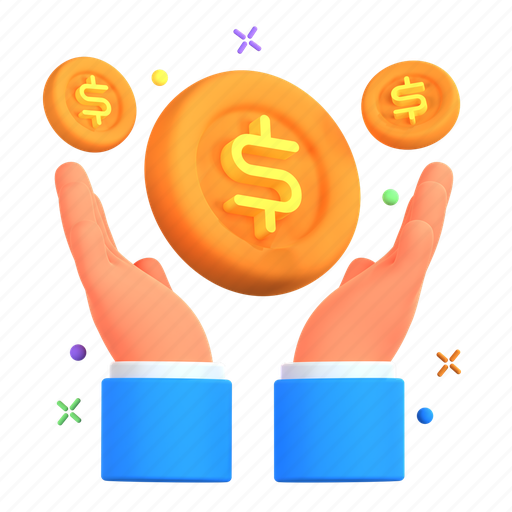 Budget, money, finance, banking 3D illustration - Download on Iconfinder