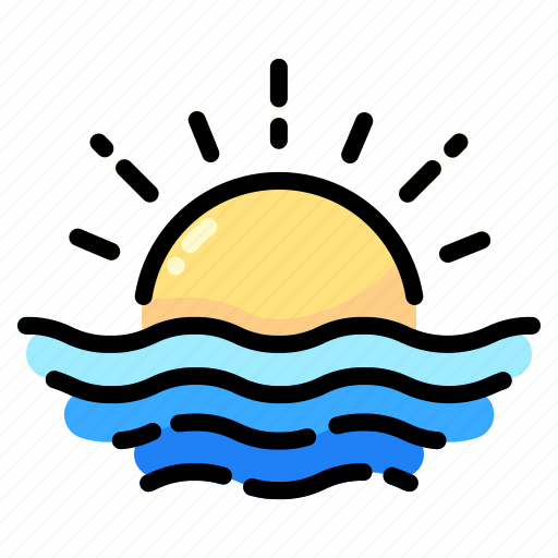 Beach, ocean, vacation, travel, holiday, sun, sea icon - Download on Iconfinder