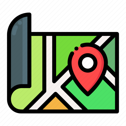 Maps, direction, map, navigation, location icon - Download on Iconfinder