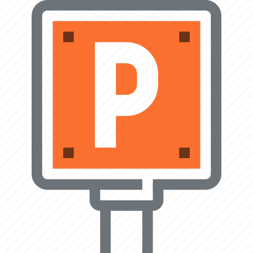 Car, parking, place, road, sign, transport icon - Download on Iconfinder