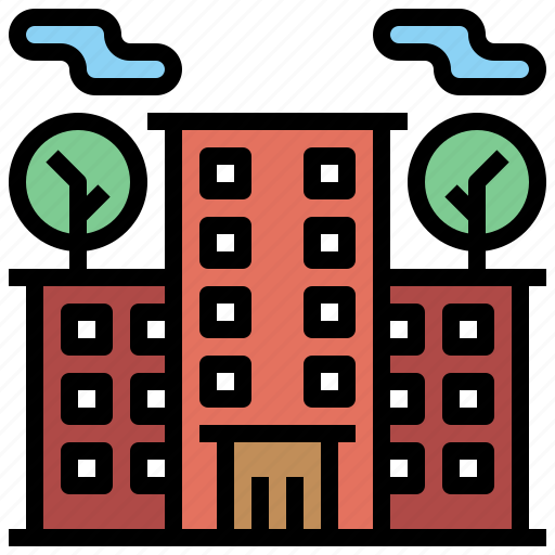 Architecture, buildings, city, holidays, home, hotel, resort icon - Download on Iconfinder