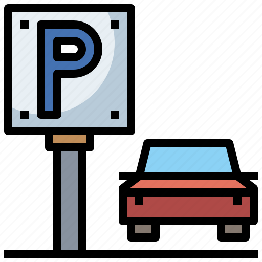 Automobile, parking, sign, signs, vehicle icon - Download on Iconfinder