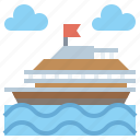 boat, cruise, liner, ship, ships, transport, yacht