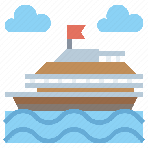 Boat, cruise, liner, ship, ships, transport, yacht icon - Download on Iconfinder