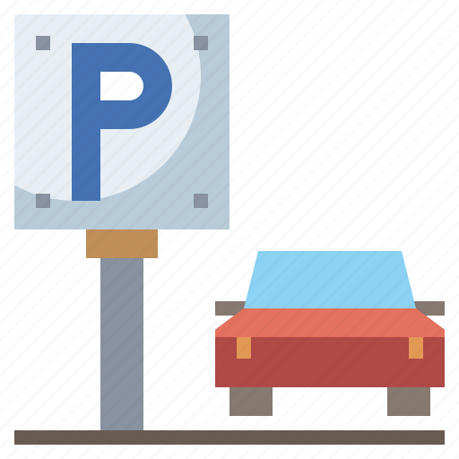 Automobile, parking, sign, signs, vehicle icon - Download on Iconfinder