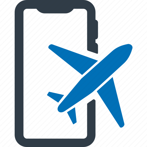 Book, flight, mobile, app, travel, holiday icon - Download on Iconfinder