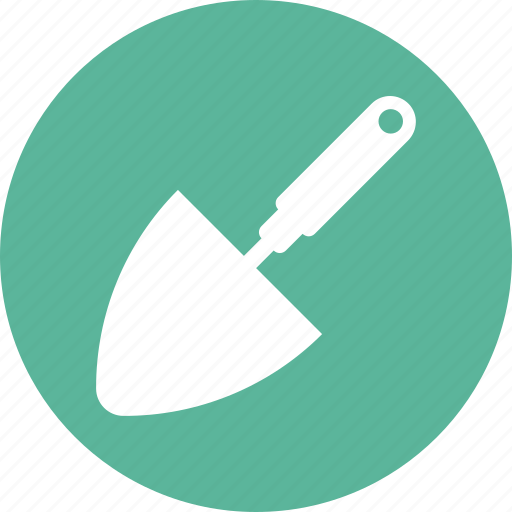 Garden, shovel, tool, triangle icon - Download on Iconfinder
