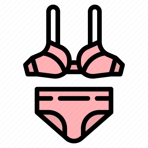 Bikini, bra, fashion, female, underwear icon - Download on Iconfinder