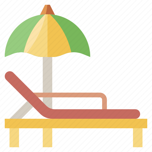 Holidays, sun, sunbed, umbrella, vacations icon - Download on Iconfinder