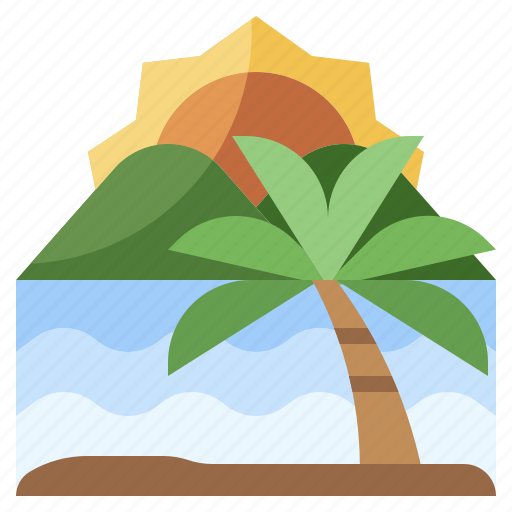 Dusk, landscape, nature, sunset, weather icon - Download on Iconfinder