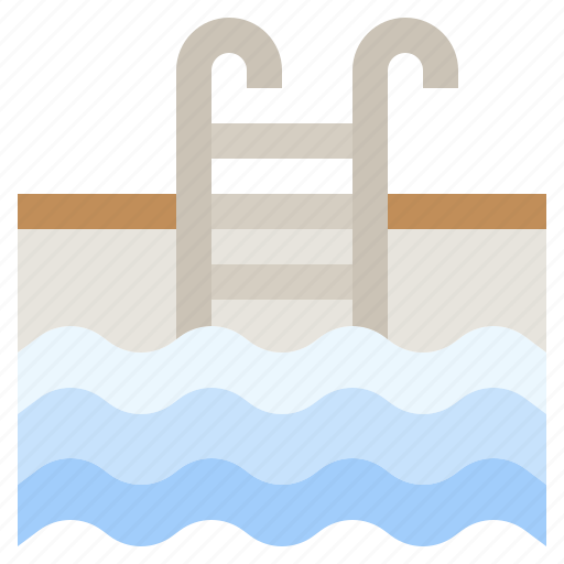 Ladder, pool, sports, summertime, swimming, water icon - Download on Iconfinder