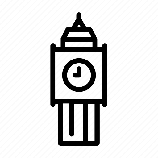 Big ben, clock, england, london icon - Download on Iconfinder