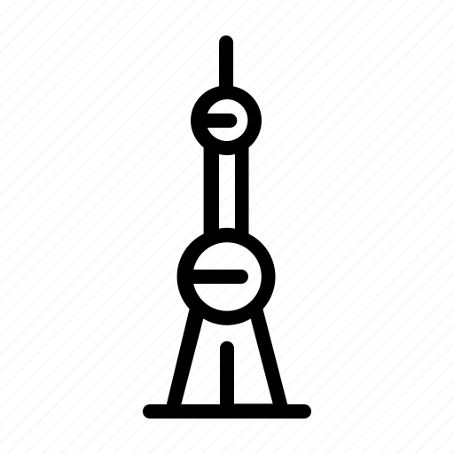 China, oriental pearl tower, shanghai, skyline, tower, travel icon - Download on Iconfinder