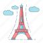 architecture, eiffel tower, france, paris 