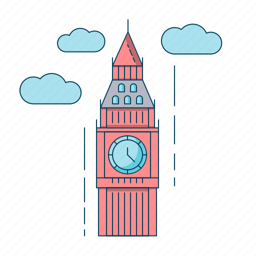 Big ben, london, uk, united kingdom icon - Download on Iconfinder