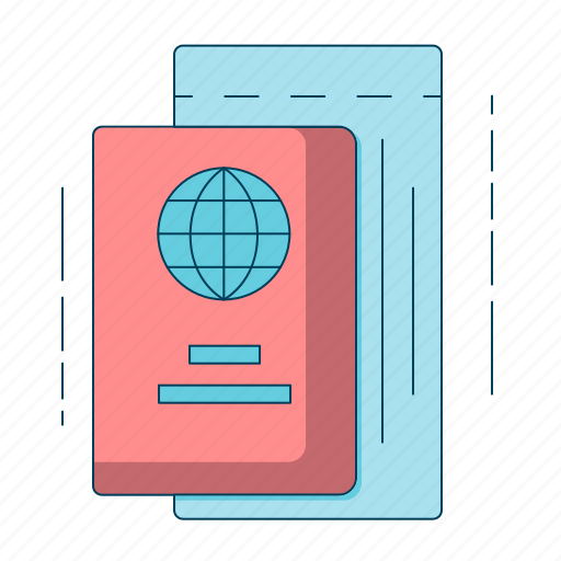 Passport, pass, ticket, tourism, travel, vacation icon - Download on Iconfinder