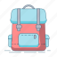 backpack, bag, hiking, travel 