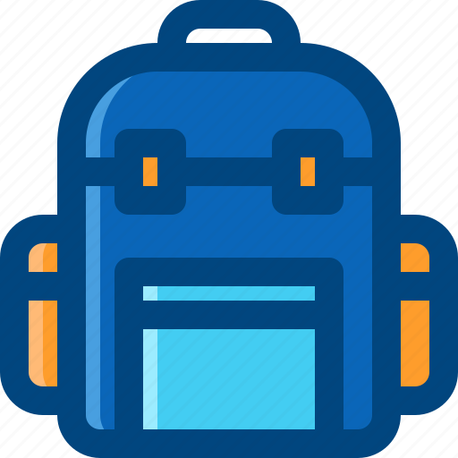 Backpack, bag, tourist, travel icon - Download on Iconfinder