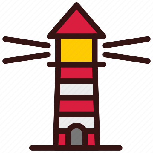 Building, guide, lighthouse, travel, vacation icon - Download on Iconfinder