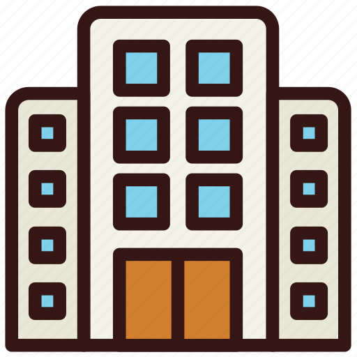 Building, hotel, office, resort, travel icon - Download on Iconfinder