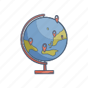 globe, world, earth, global, map, navigation, travel, holiday, adventure