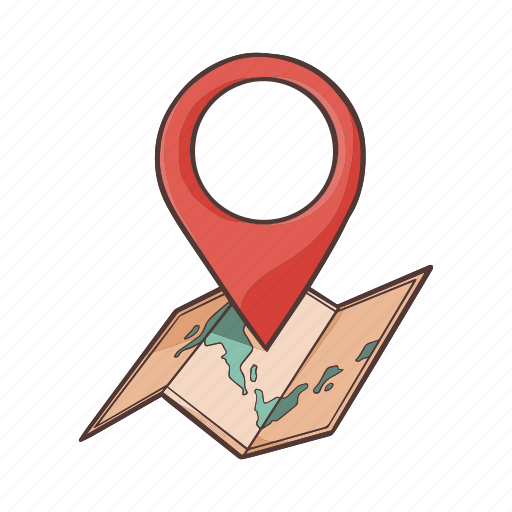 Location, map, pin, navigation, gps, travel, holiday icon - Download on Iconfinder