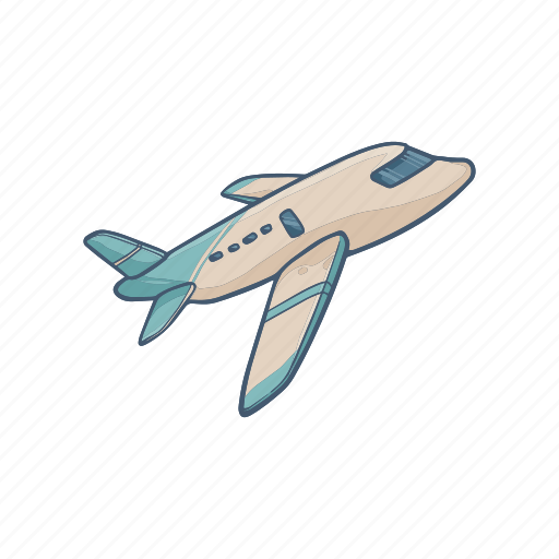 Plane, airplane, flight, aircraft, airport, transportation, travel icon - Download on Iconfinder