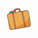 suitcase, bag, briefcase, luggage, travel, holiday, vacation, adventure