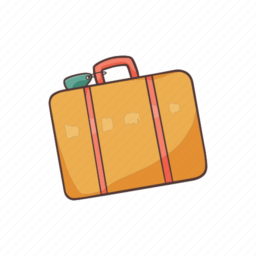 Suitcase, bag, briefcase, luggage, travel, holiday, vacation icon - Download on Iconfinder