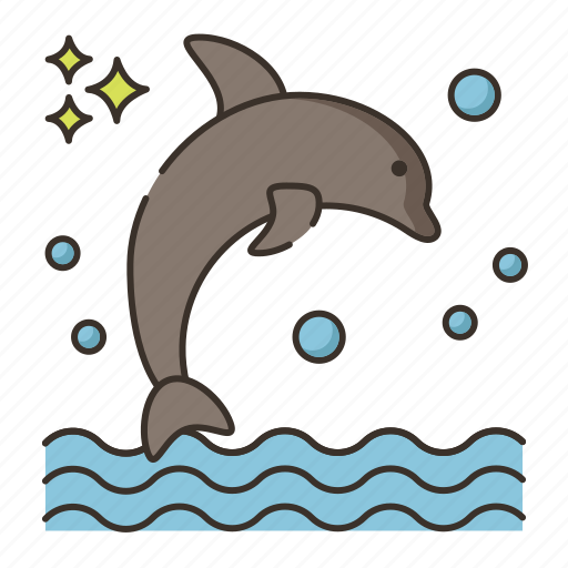 Animal, dolphin, dolphin show, ocean, sea icon - Download on Iconfinder