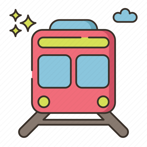 Metro, rail, railway, subway, train icon - Download on Iconfinder