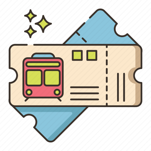 Boarding pass, ticket, train, train pass, train ticket icon - Download on Iconfinder