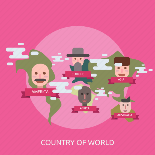 Cloud, country, maps, people, state, world icon - Download on Iconfinder