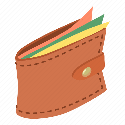 Business, buy, economy, isometric, object, purse, wallet icon - Download on Iconfinder