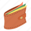 business, buy, economy, isometric, object, purse, wallet 